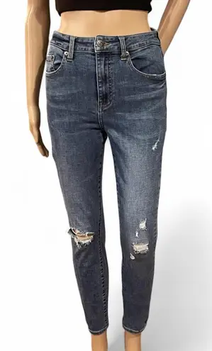 Pistola Distressed High-rise Skinny Ankle Blue Jeans Size 28/ 26” Inseam EUC