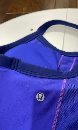 Lululemon Blue Athletic Tank