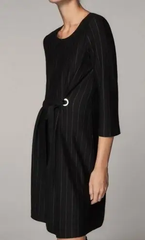 Massimo Dutti Mossimo Dutti Tricot pinstriped dress. Size Medium