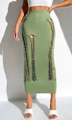 Boutique NEW Cut Out Bodycon Skirt