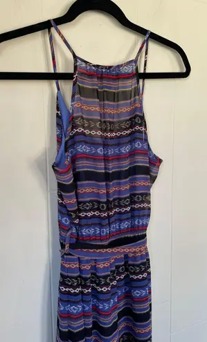 Lorena Rose sleeveless maxi dress Boho lined tie belt colorful women’s size S Multiple - Image 6