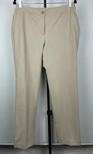 J.Jill  Tan Straight Leg Career‎ Slack Stretch Pants - Image 1