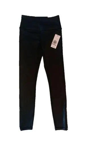 Gaiam  | City Street Power Trouser Textured Black Tap Shoe Leggings Size XS NWT