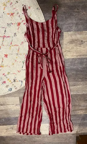 American Eagle Outfitters Stripped Jumpsuit