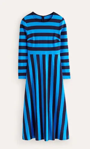 Boden USA Boden Stripe Jersey Midi Dress NWOT