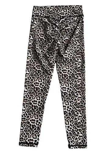 Zyia Active Leopard Brilliant Scrunchy What High Rise 7/8 Leggings Size 4 Gym