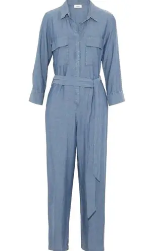 L'Agence Delia Jumpsuit in Pacific Blue