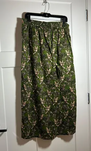 Tahari XL 100% linen wide leg vacation pants