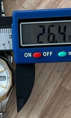 Citizen Eco-Drive Solar Ladies Watch Two Tone Bracelet White Dial Date Window