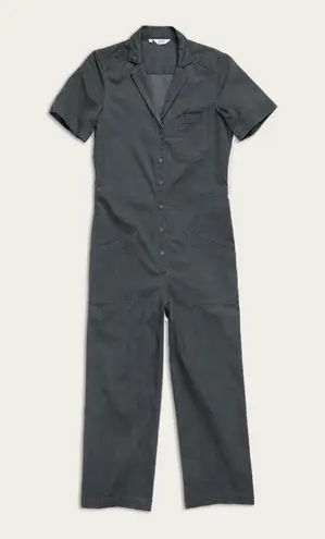 Bridge & Burn The Lou Utility Jumpsuit NWT NEW Large Slate Gray