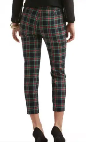 Vineyard Vines  Wool Blend Tartan Plaid Pants 8 Holiday festive party maximalist - Image 1