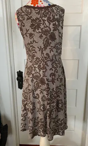 London Times Y2k Lace Knot Midi