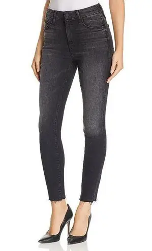 Mother Jeans High Waisted Looker Ankle Fray Night Hawk Denim Jeans Size 25