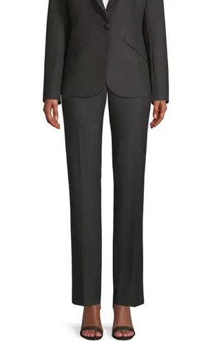 Elie Tahari Leena Dotted Plain Weave Suit Trousers