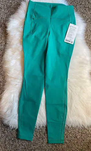 Lululemon Swift Speed High Rise Tight 28" Maledive Green MLGR Size 6 New