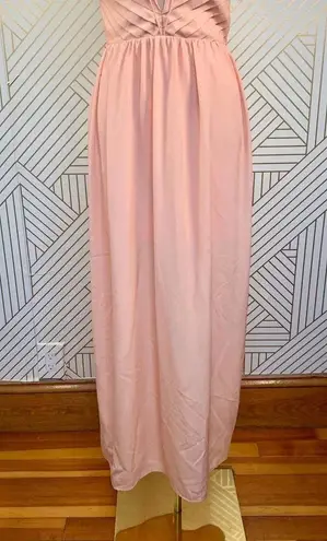 KEEPSAKE the Label Riptide Maxi Dress in Apricot Pink