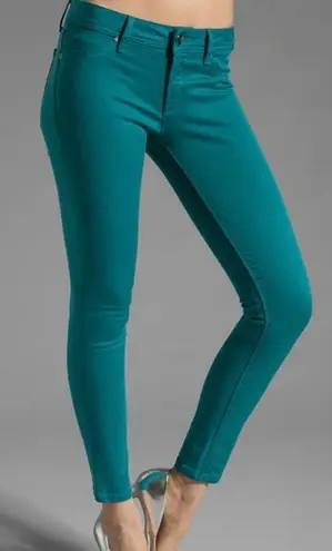 DL1961 Emma legging Jean turquoise size 26