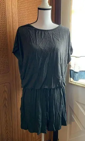 Egs Dark Gray Romper Size 2X