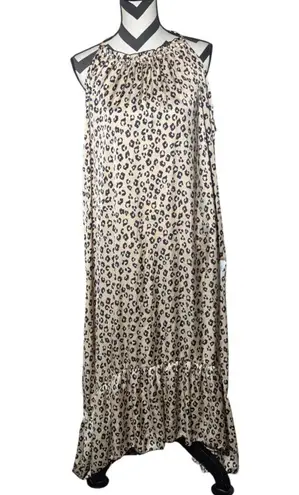 First Love by LOVELYN 3X Leopard Print Maxi Dress