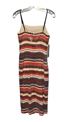 Hutch Sequined Slip Midi Dress