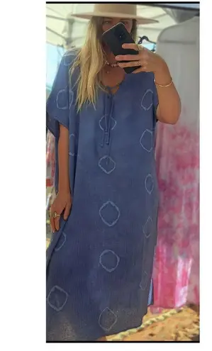 Seadog designs hand dyed blue Harlow kaftan Size undefined