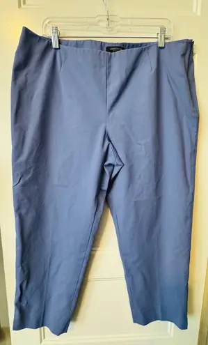 Lafayette 148 New York Cropped Pants Purple Size 18