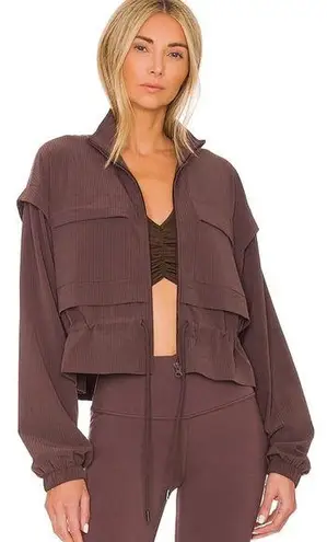 Alo Yoga ALO READY SET JACKET IN RAISIN