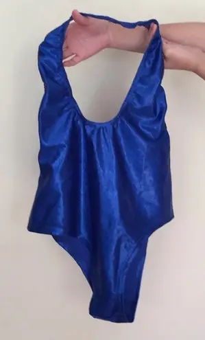 rolita couture blue rave festival suit Size XS