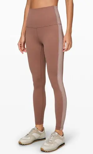 Lululemon Align Super High-Rise Pant 28 Velvet striped Spanish oak