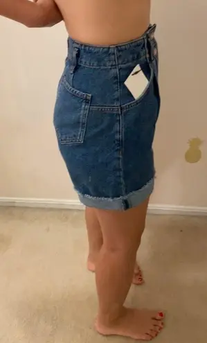 ZARA denim shorts. 2