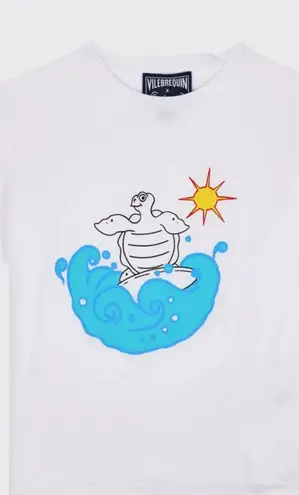 Vilebrequin Surf Size Small White Womens Tee Shirt Bergdorf Goodman