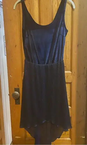 Navy High Low Dress Blue Size M
