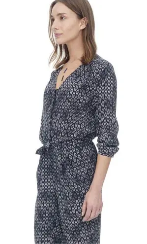 Rebecca Taylor Box Step Silk Jumpsuit
