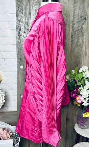 NEW Lantern Sleeve Mini Dress Pink