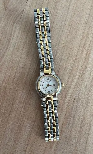 Beverly Hills Polo Club Two Tone Watch Quartz Ladies with Date Window