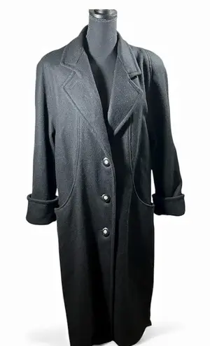 VTG JOFELD BY FORSTMANN WOOL BLEND WOMEN LONG COAT 80