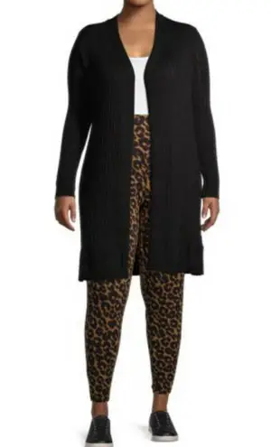 Terra & Sky  Women’s Leopard Pattern Leggings  2X