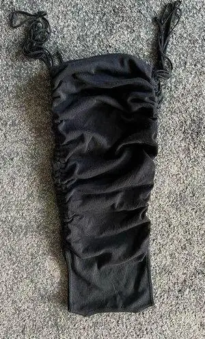 LIONESS ruched mini dress xxs