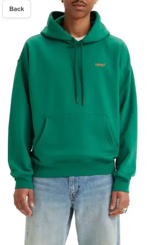 Levi's green hoodie