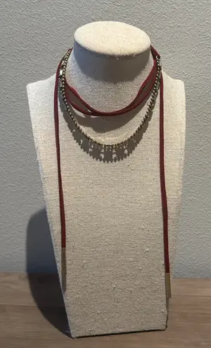 Chloe + Isabel Suede + Baguette Headwrap + Choker - Jen Atkins