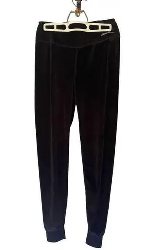 Eddie Bauer  women’s velvet black jogging loungewear  ultra soft size med