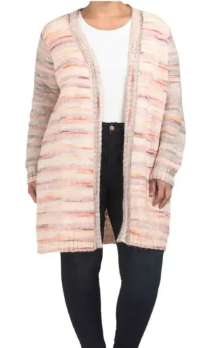 H by Halston  Space Dyed Soft Cardigan Duster thumbnail 1
