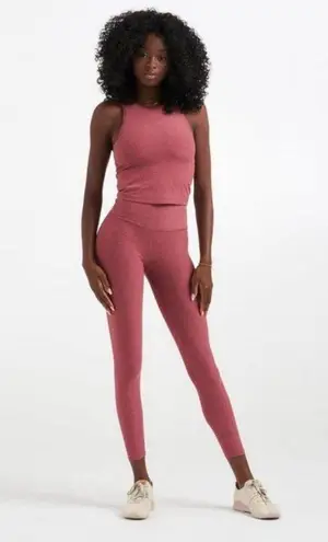 Vuori ππ Clean Elevation Legging ~ Desert Rose Heather XL NWT