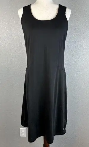 Royal Robbins Womens Backcountry Pro Dress Size XL Black Sleeveless Pockets