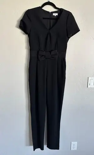 Claudie Pierlot Paris black jumpsuit with bow detail size 36
