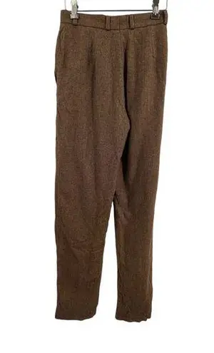 Paul Stewart Womens Trouser Pant Size 4 Wool Silk Cashmere Menswear Inspired