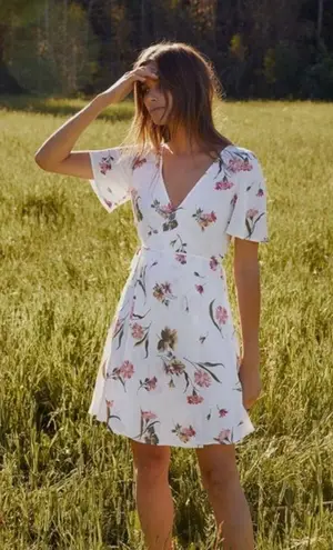 Christy Dawn ππ The Anya Dress ~ Strawflower Floral Print Medium