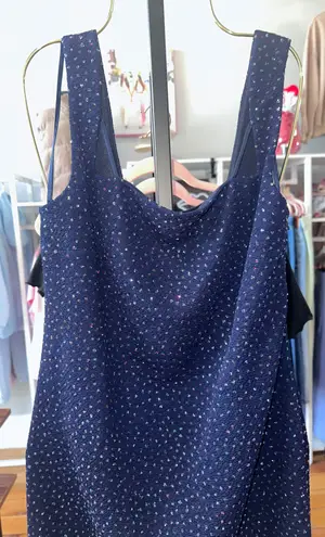 Boutique Reggio Navy Formal Maxi Dress