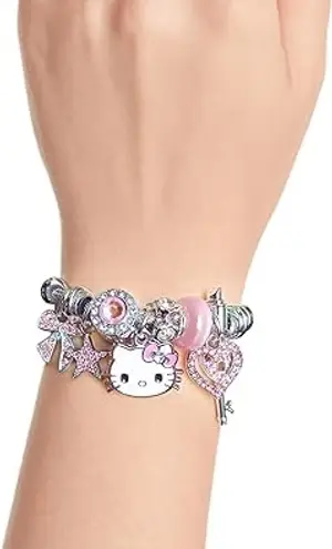 Cute Bracelets, Adjustable Stainless Steel Composite Bracelet Bangles,