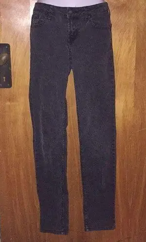 Paris Blues Gray/Black Jeans Size 5